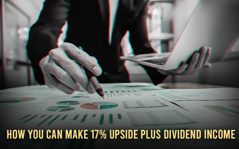 how you can make 17% upside plus dividend income