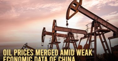 Oil prices merged amid weak economic data of China