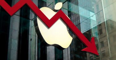 Apple’s stock market value falls below $2 trillion