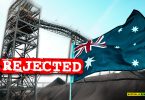 Australia rejects a coal mine near Great Barrier Reef