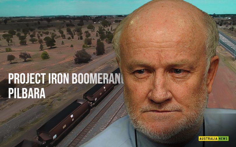 Project Iron Boomerang rail connecting Pilbara