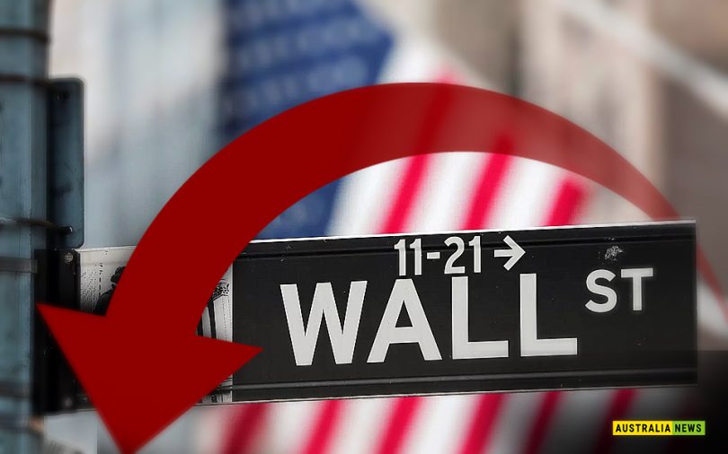 Wall Street slips down in the market.