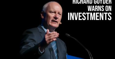 Richard Goyder Warns on investments