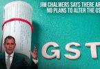 Despite requests for it to be increased, Jim Chalmers says there are no plans to alter the GST