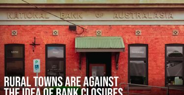 Rural towns are against the idea of bank closures.