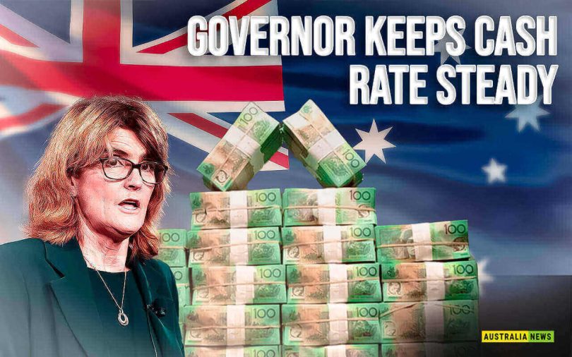 New Reserve Bank Governor keeps cash rate steady