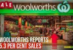 Woolworths reports 5.3 per cent sales increase for first quarter