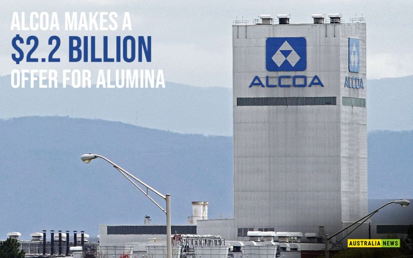 Alcoa makes a 2.2 billion offer for Alumina