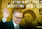 Lifting in spot price is ‘benefitting” gold stocks