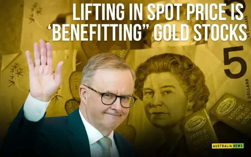 Lifting in spot price is ‘benefitting” gold stocks